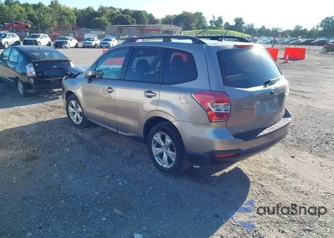 2014 Subaru Forester 2.5I Premium из США, поврежденный, VIN JF2SJADC1EH55436